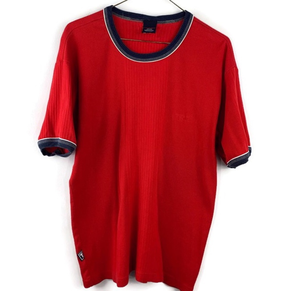 Tommy Hilfiger Vintage Ribbed Crew Neck T-Shirt